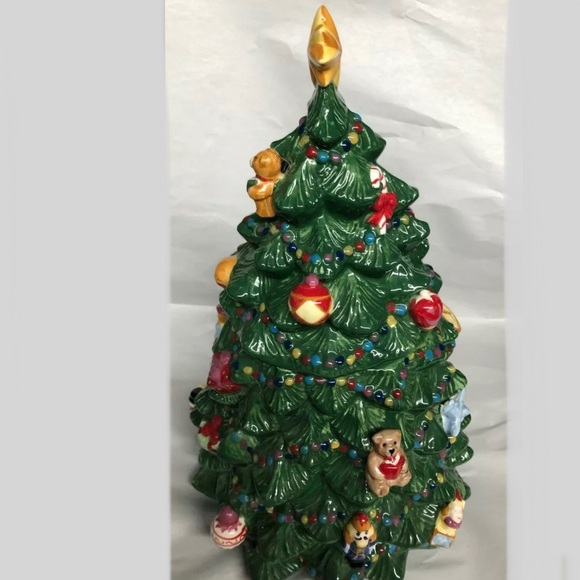Christopher Radko Christmas Tree Cookie Jar - Picture 5 of 5